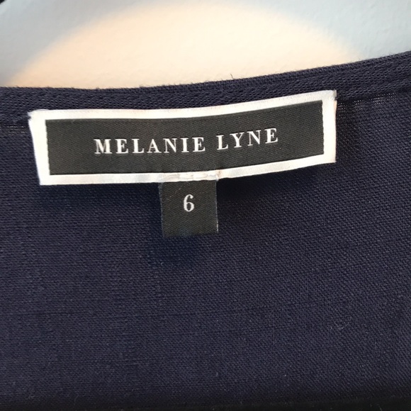 Melanie Lyne linen blend top, size 6 - Picture 2 of 7